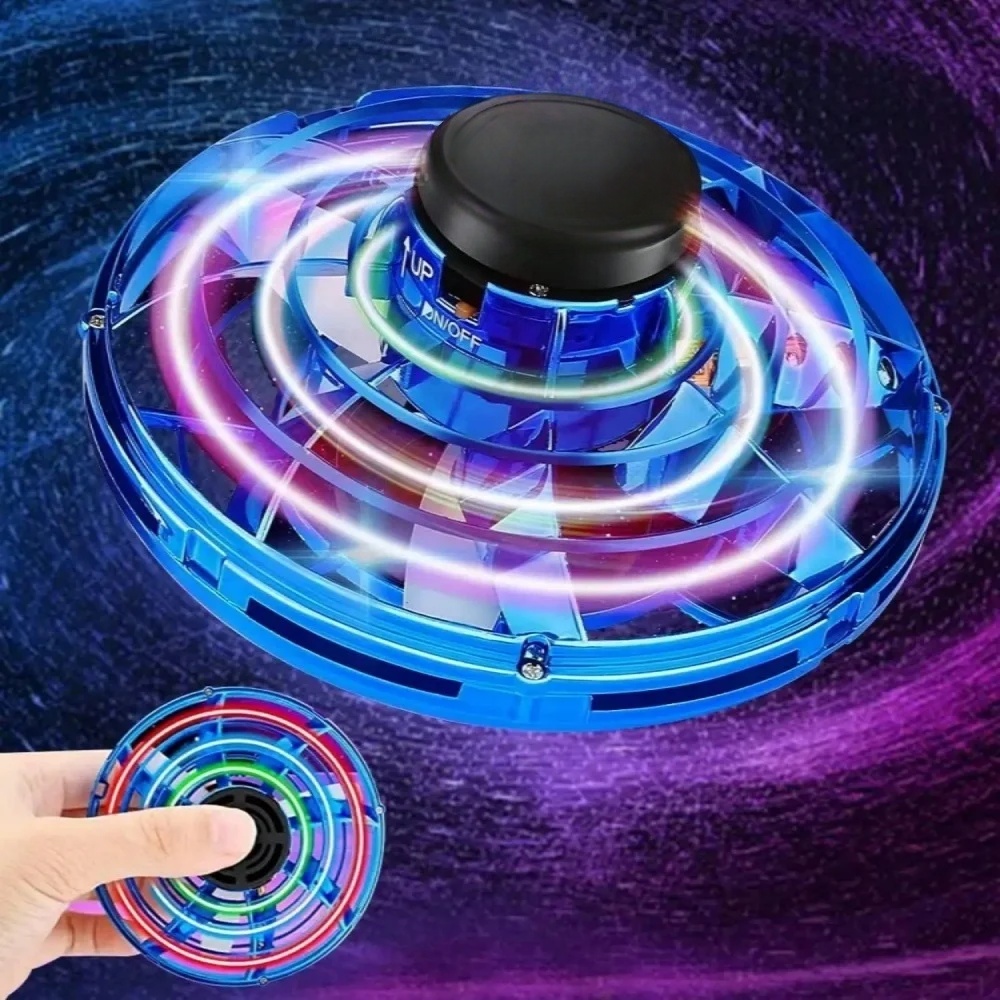 Drone Ball Rc - ลูกบอลบูมเมอแรงบินได้ ฟลายออร์บ เมจิก พร้อมไฟ LED โดรน