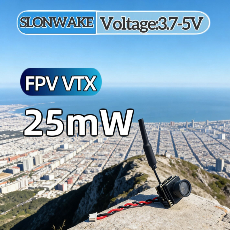 Drone With Rc Controller - SLONWAKE FPV 25mW เครื่องส่งสัญญาณ VTX แบบจำลองกำลังไฟ