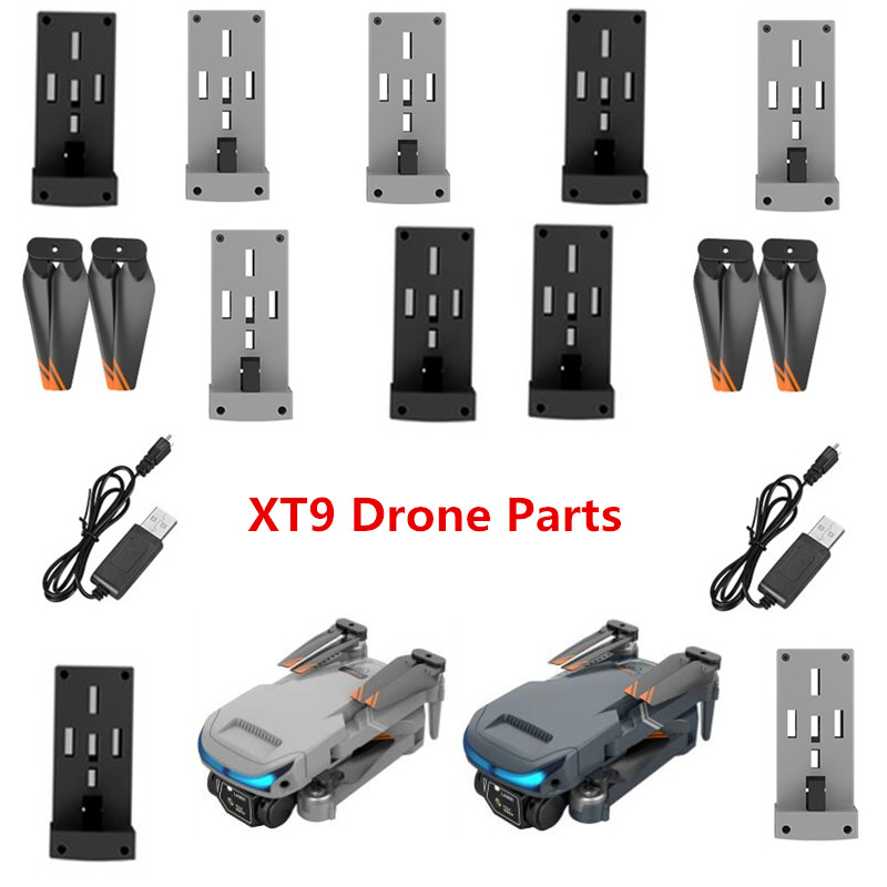 Drone Rc Xt9 - XT9 โดรน FPV RC พร้อมกล้องคู่ 4K