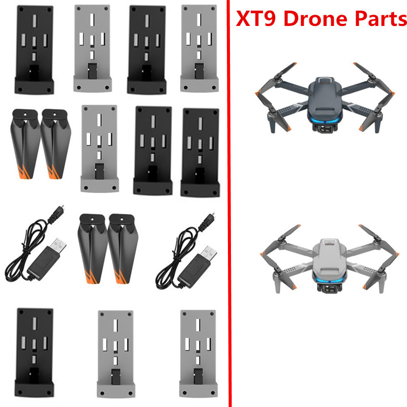 Drone Rc Xt9 - XT9 WIFI FPV โดรนเฮลิคอปเตอร์ RC พร้อมระบบหลบหลีกสิ่งกีดขวาง