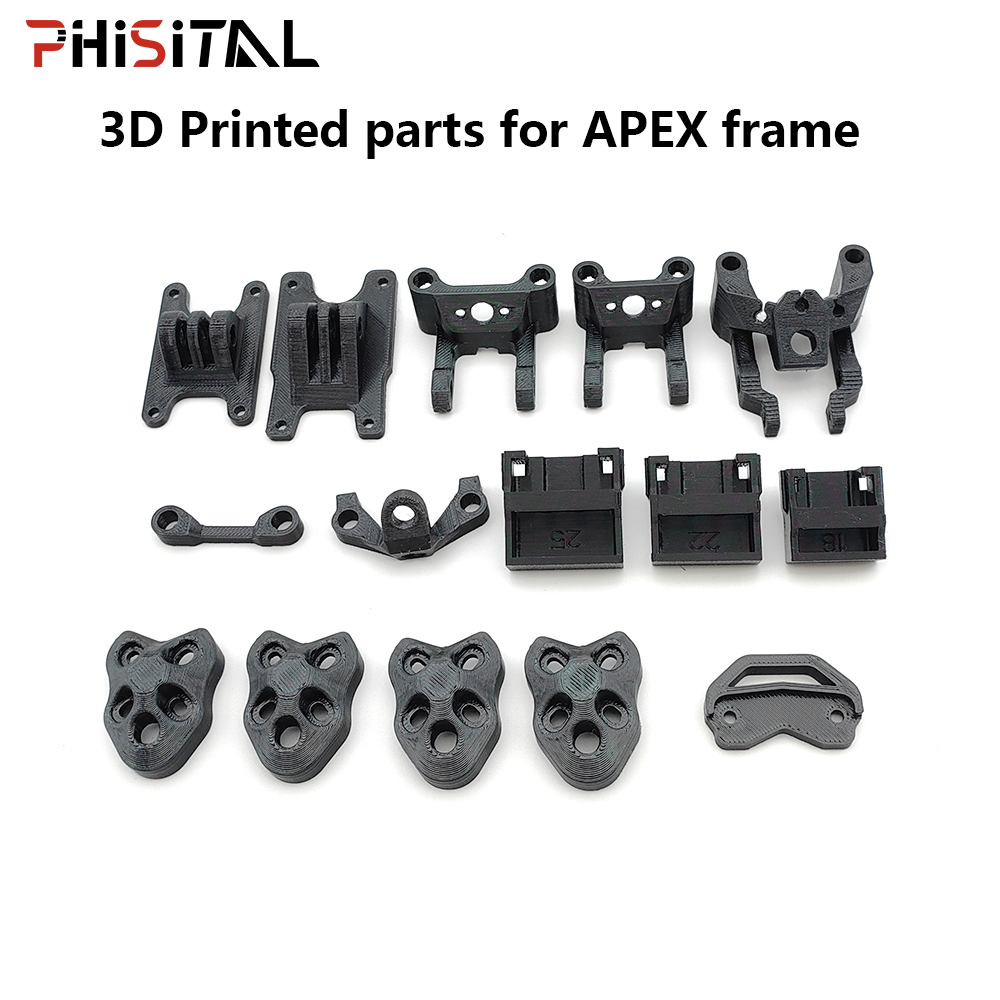 3D Printed Drone Part - อุปกรณ์เสริมสำหรับโดรน FPV ที่ผลิตด้วยเทคโนโลยีการพิมพ์ 3 มิติ ขาตั้งเสาอากาศ/กล้อง