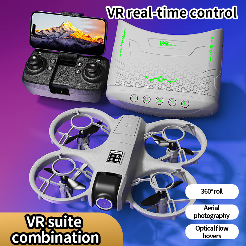 Rc Drone Uav - โดรน X228 VR FPV กล้องคู่ HD