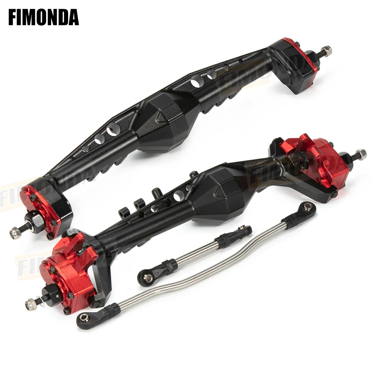 Rc Rock Crawler - เพลาอะลูมิเนียม F9 แบบพอร์ทัล พร้อมดิฟเฟอเรนเชียลหน้าออฟเซ็ต สำหรับรถ RC