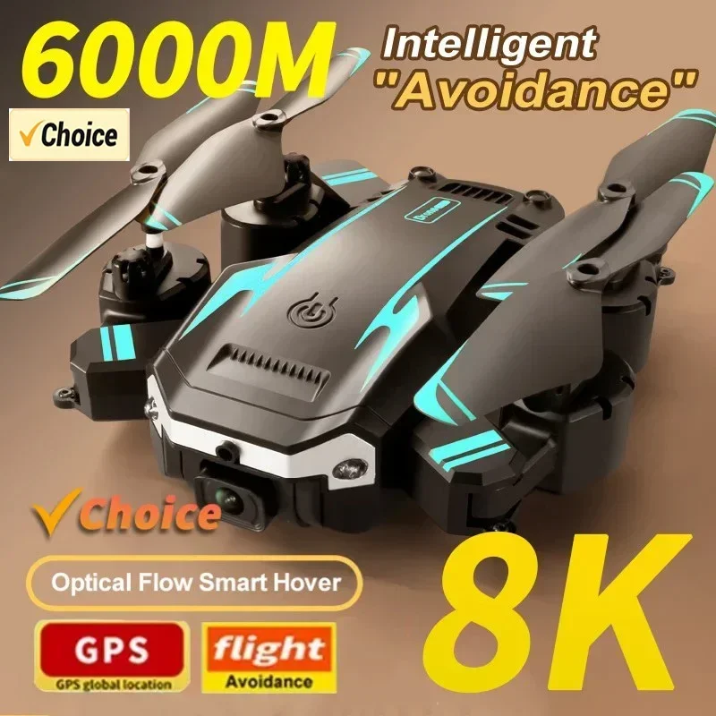 Drone Rc Foldable - โดรน G6 pro พร้อมกล้องคู่ 8K 5G