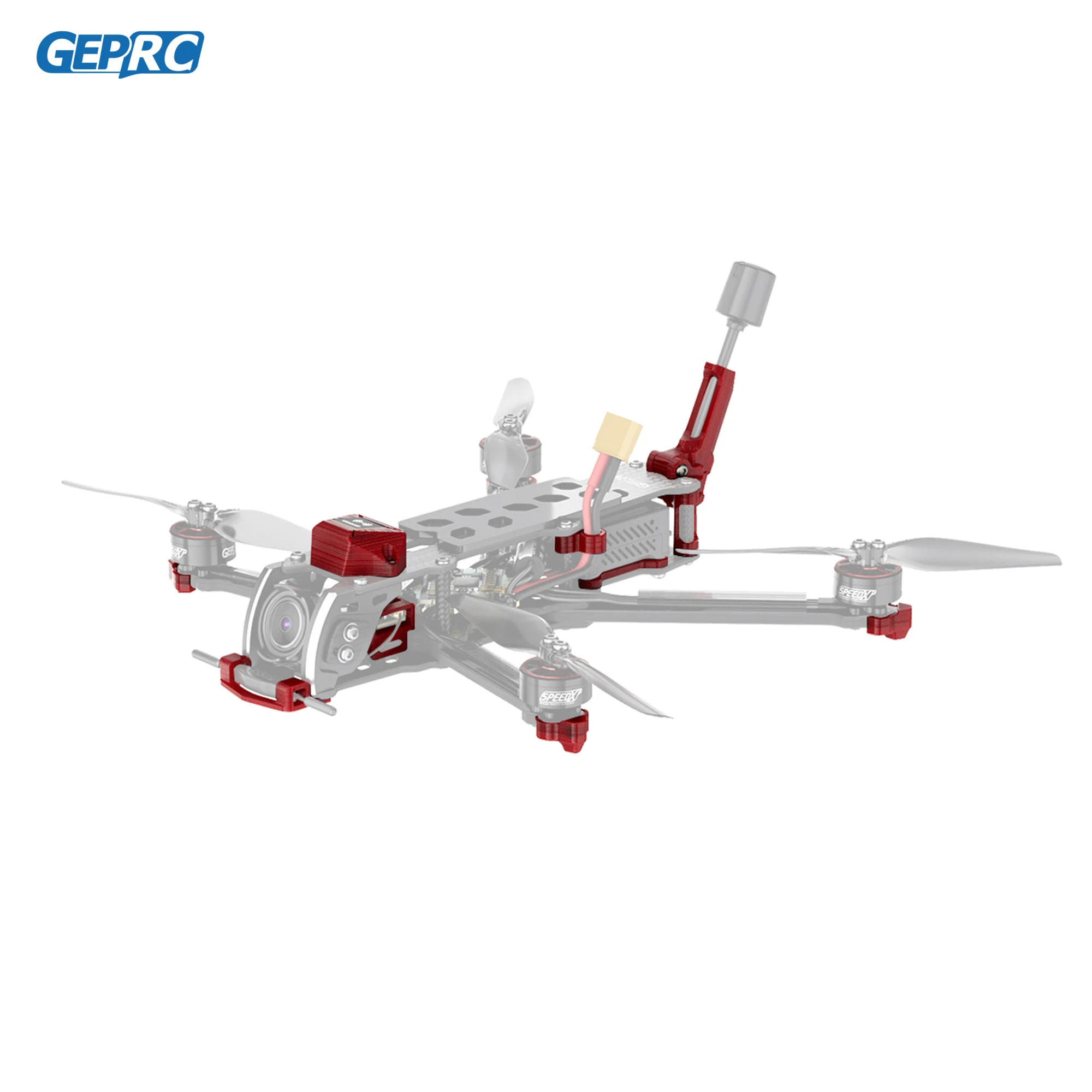 3D Printed Drone Part - กรอบ GEP-Tern-LR40พิมพ์3D ชิ้นส่วนใบพัดอุปกรณ์เสริมสำหรับโดรนสี่ใบพัด FPV ฟรีสไตล์ RC