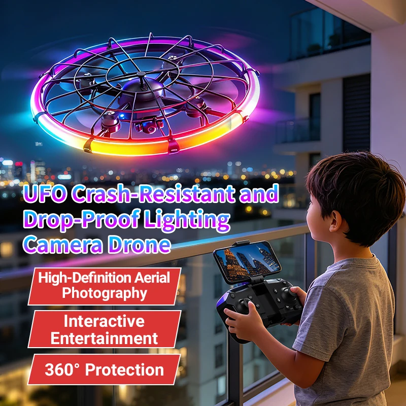 Drone Rc Explorer - โดรน JJRC H145 UFO RC พร้อมเลนส์คู่