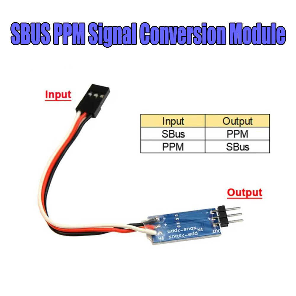 Frsky Receiver Module - SBUS PPM PWM ถอดรหัสสัญญาณโมดูลการแปลงตัวรับสัญญาณสําหรับ FrSky RadioMaster