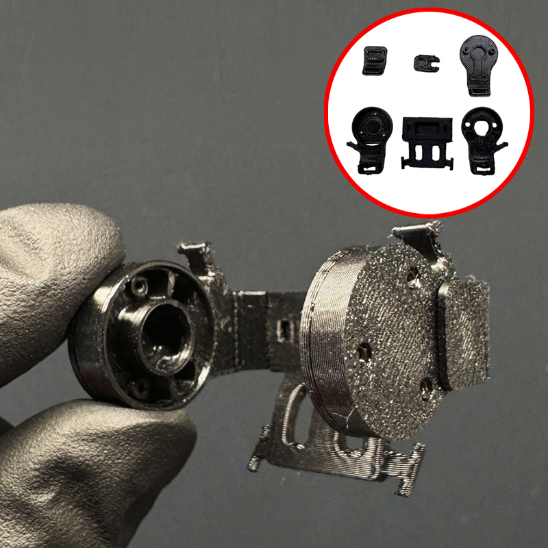 3D Printed Drone Part - ชุดอุปกรณ์ป้องกันกิมบอลสำหรับโดรน DJI Avata 2 ชิ้นส่วนป้องกันแบบพิมพ์ 3