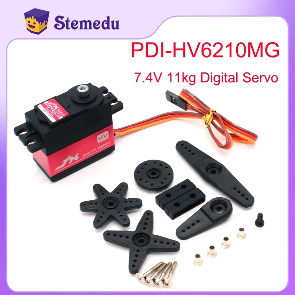 Drone Rc Car - JX Servo PDI-HV6210MG 11 กก.แรงบิดขนาดใหญ่ 7.4V