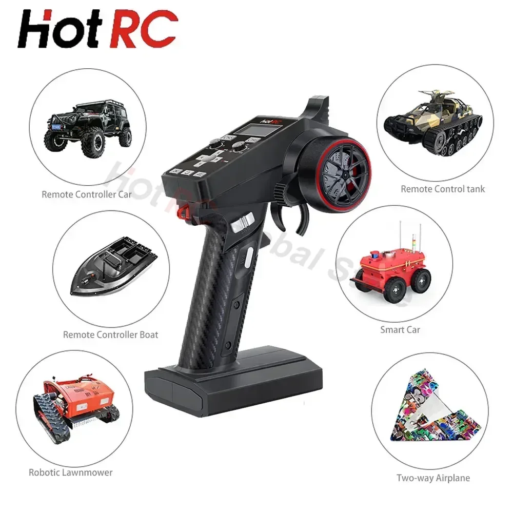 HotRC CT-6A 2.4G 6CH 6 ช่องสัญ - Drone Rc Car บทวิจารณ์และราคา