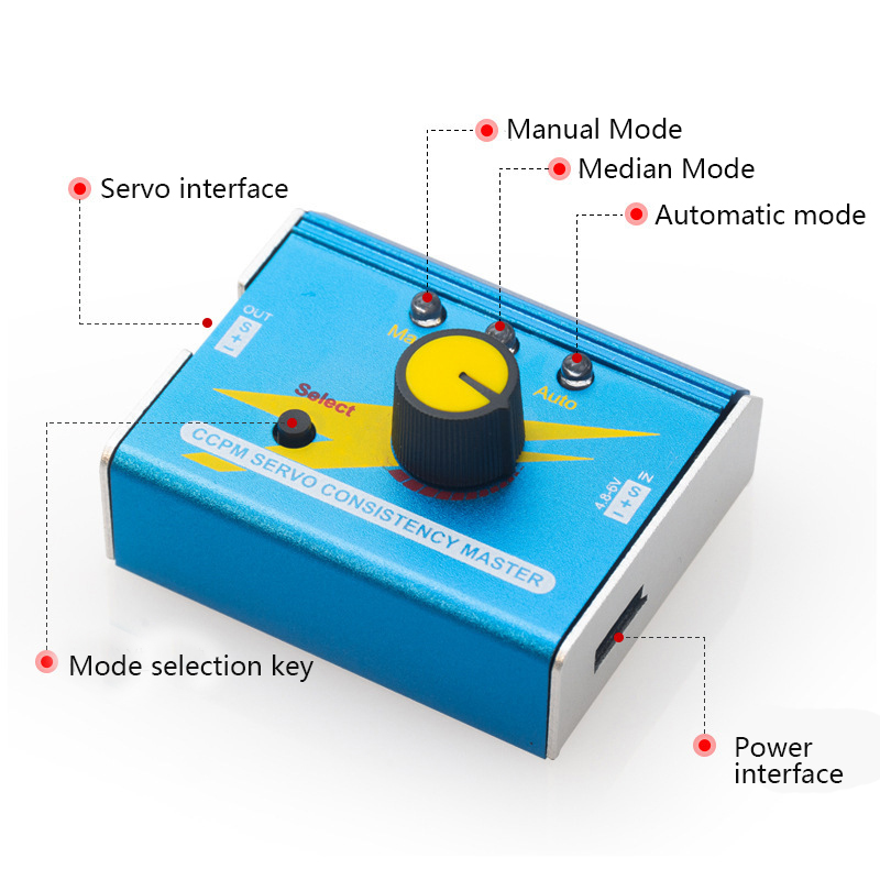Rc Metal Servo Tester ความเร็ว - Propeller Balancer Tool บทวิจารณ์และราคา