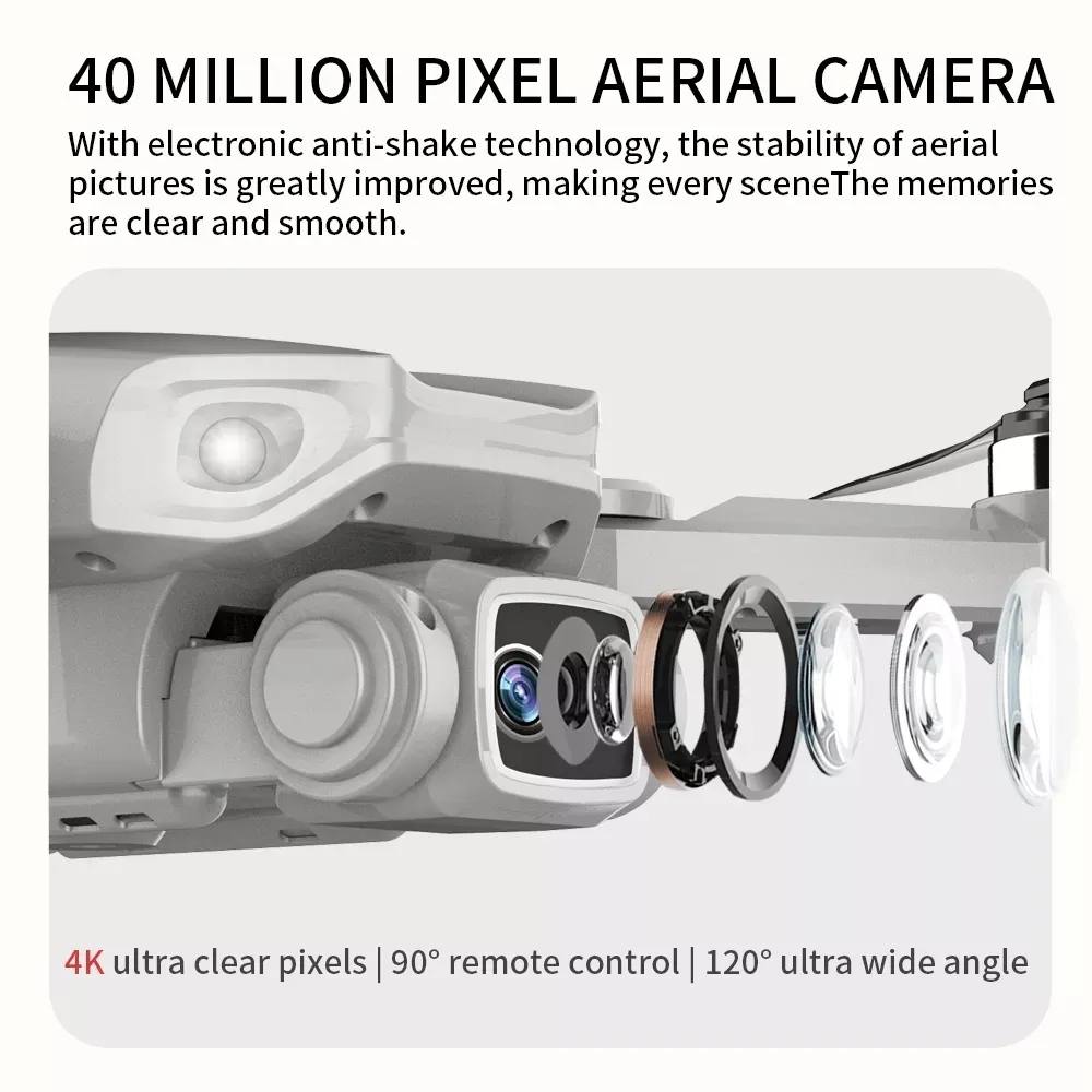 Drone L900 Pro 4K Professional - Drone Rc Foldable บทวิจารณ์และราคา