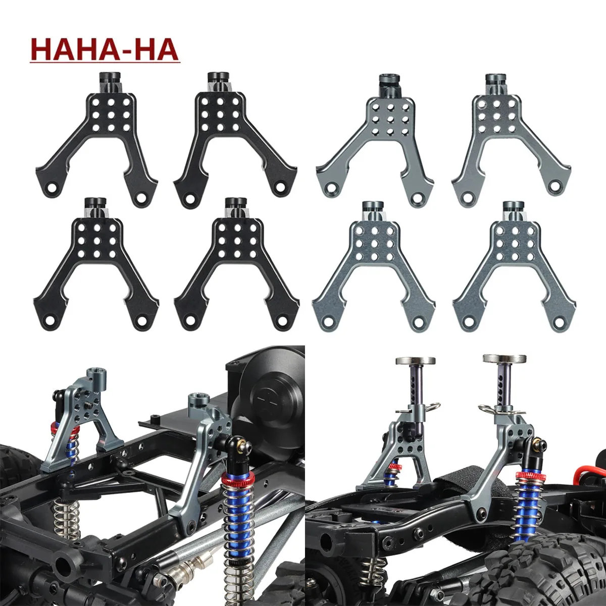 4ชิ้นขาตั้งอลูมิเนียมด้านหน้าก - Rc Rock Crawler บทวิจารณ์และราคา