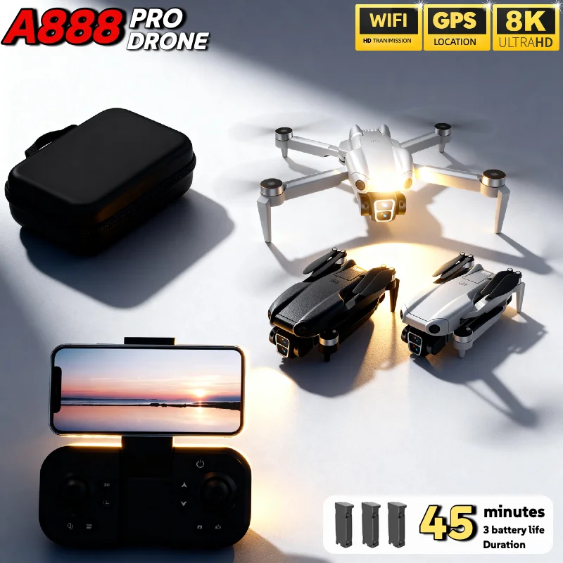โดรนพับได้รุ่น A888 ดั้งเดิม ก - Drone Smart Rc Foldable บทวิจารณ์และราคา