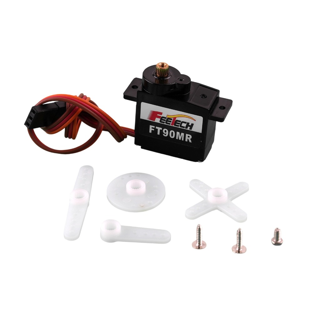 เฟตเทค FT90M ไมโครเซอร์โวแบบดิ - Drone Rc Car บทวิจารณ์และราคา