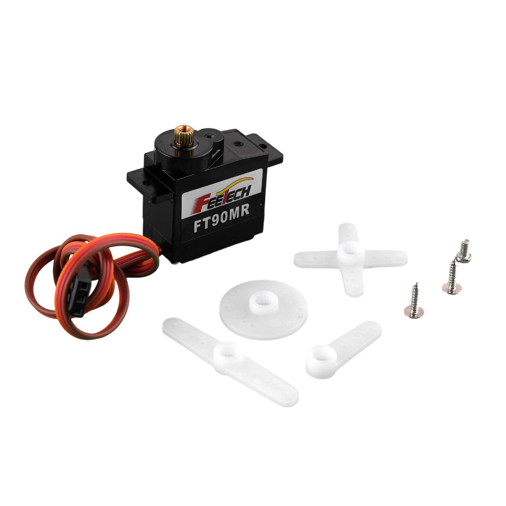 เฟตเทค FT90M ไมโครเซอร์โวแบบดิ - Drone Rc Car บทวิจารณ์และราคา