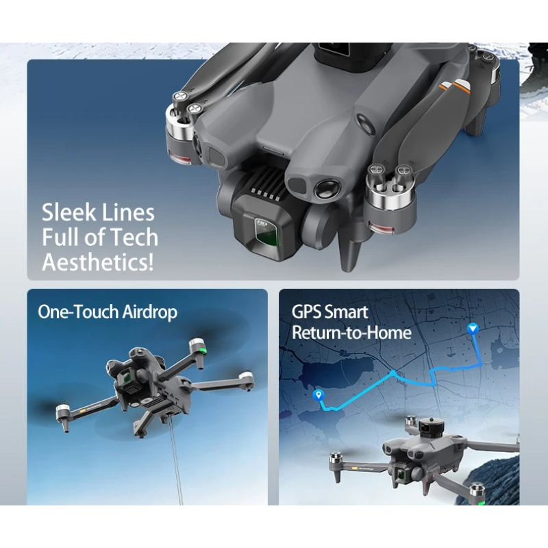 โดรน AE51 RC FPV รุ่นใหม่ ปี 2 - Drone Rc Foldable บทวิจารณ์และราคา