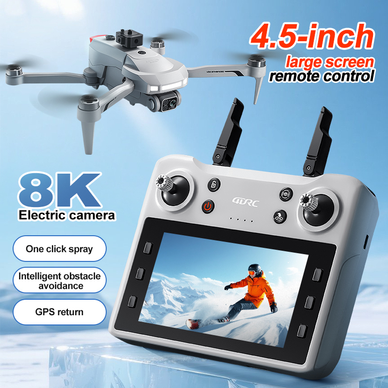 โดรนควบคุมระยะไกลแบบพับได้ จอใ - Drone Smart Rc Foldable บทวิจารณ์และราคา
