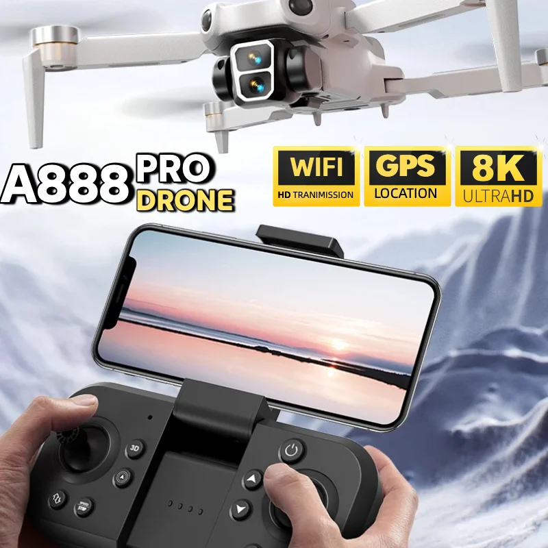 โดรนพับได้รุ่น A888 ดั้งเดิม ก - Drone Smart Rc Foldable บทวิจารณ์และราคา