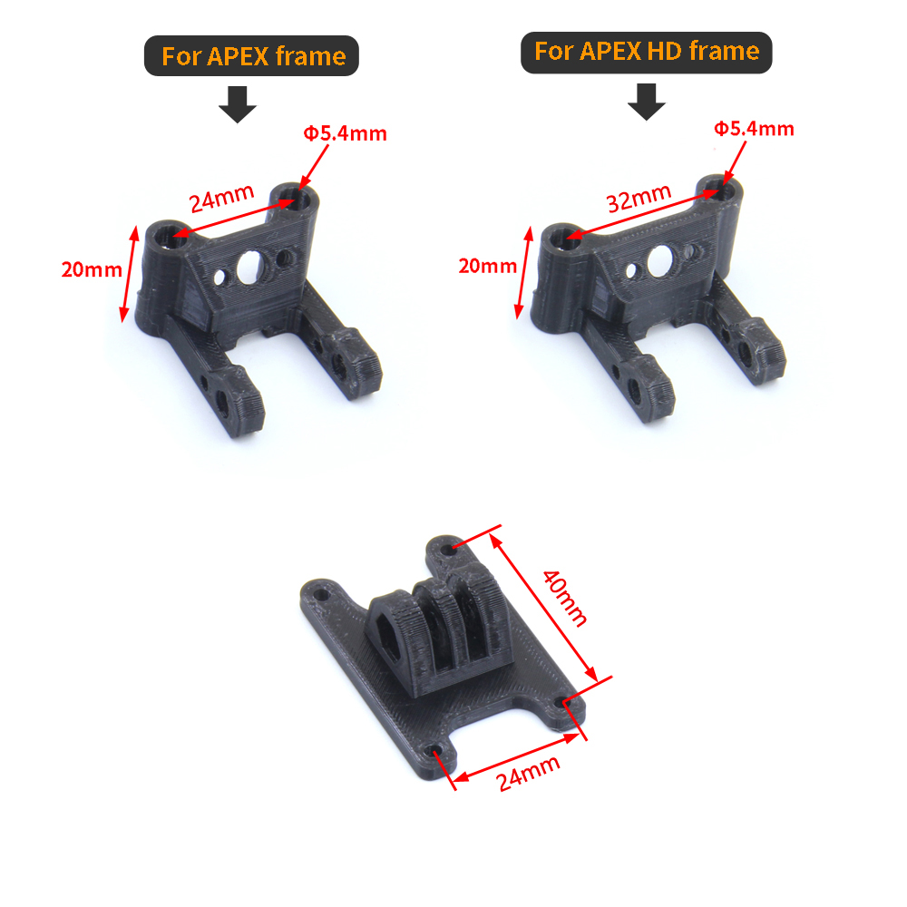 อุปกรณ์เสริมสำหรับโดรน FPV ที่ - 3D Printed Drone Part บทวิจารณ์และราคา