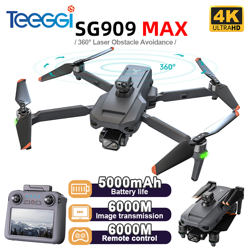 Teeggi SG909 MAX GPS Drone พร้ - Drone Rc Foldable บทวิจารณ์และราคา