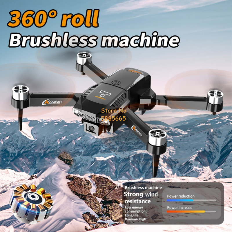 4K กล้องคู่ Optical Flow Brush - Drone Rc Foldable บทวิจารณ์และราคา
