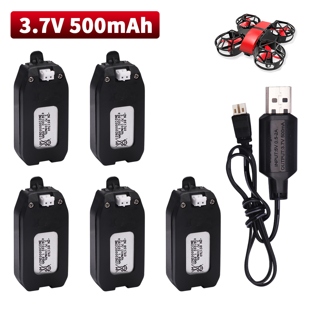 3.7V 500mAh แบตเตอรี่ลิเธียมสํ - Drone Rc Leading บทวิจารณ์และราคา