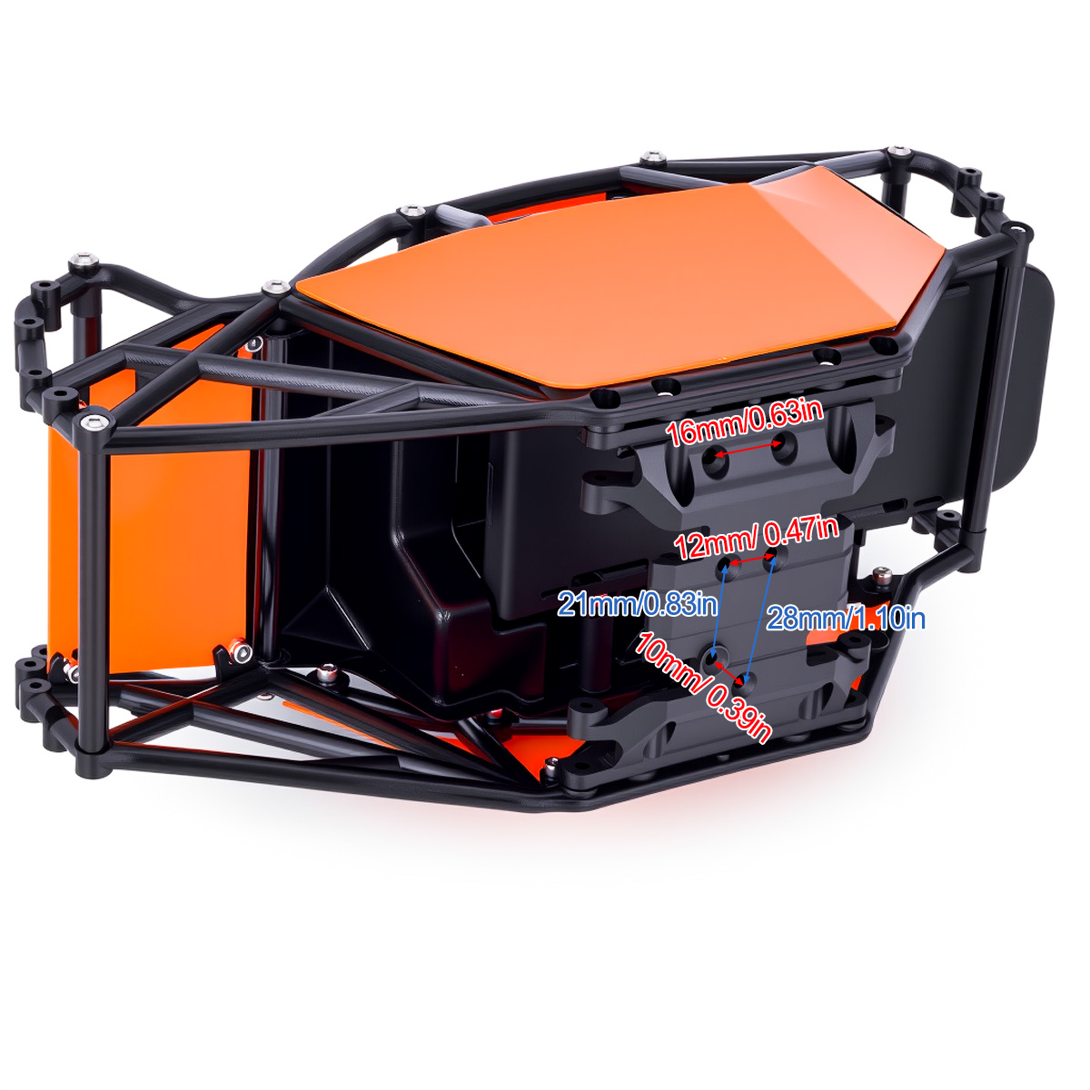 โครงไนลอนสำหรับรถบักกี้ 1/10 C - Rc Rock Crawler บทวิจารณ์และราคา