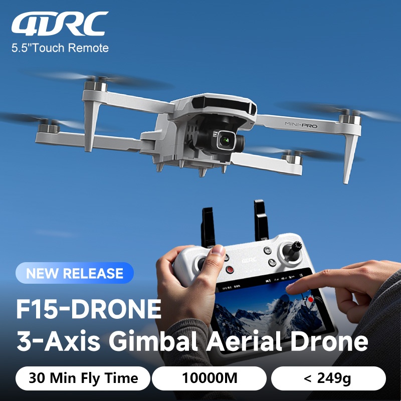 โดรนกล้อง 4DRC F15 8K พร้อมกิม - Drone Smart Rc Foldable บทวิจารณ์และราคา