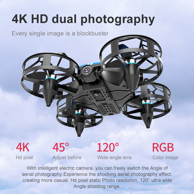 ใหม่ Mini Drone 812PRO อาชีพ H - Rc Drone Uav บทวิจารณ์และราคา