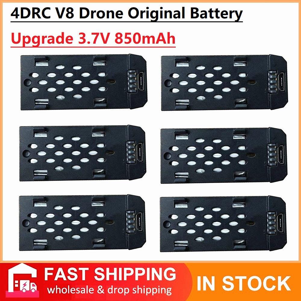 4DRC V8 Drone แบตเตอรี่เดิม 3. - Rc Drone Uav บทวิจารณ์และราคา