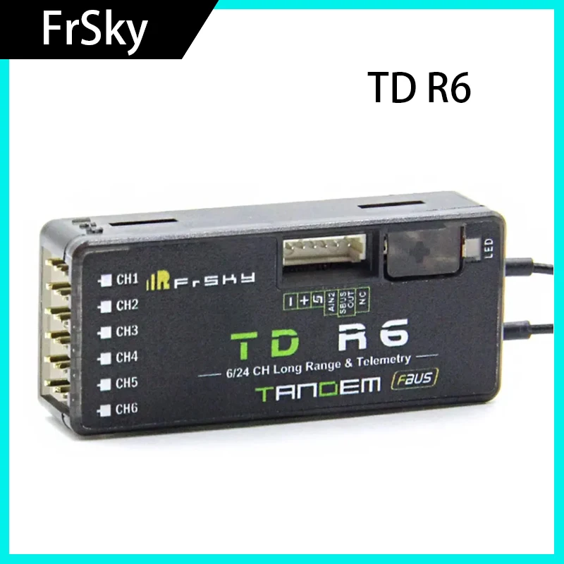 ตัวรับสัญญาณ FrSky TD R6 2.4G/ - Frsky Receiver Module บทวิจารณ์และราคา