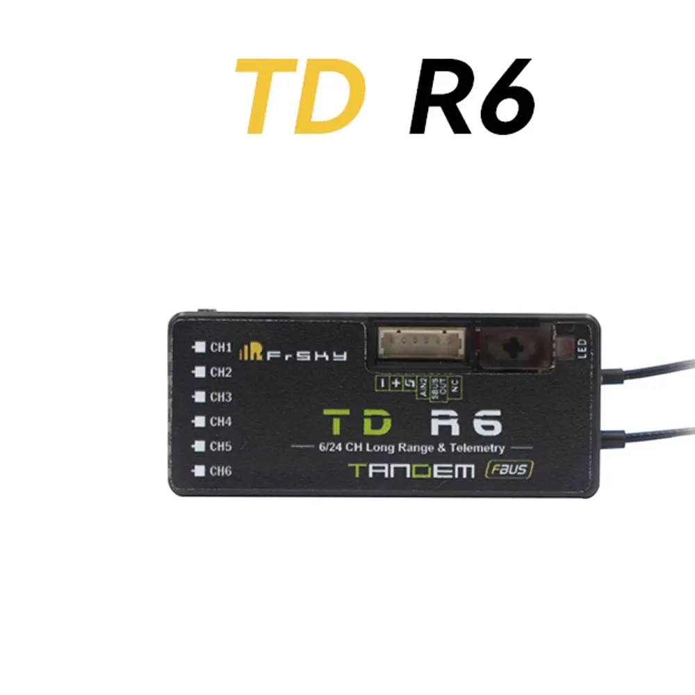 ตัวรับสัญญาณ FrSky TD R6 2.4G/ - Frsky Receiver Module บทวิจารณ์และราคา