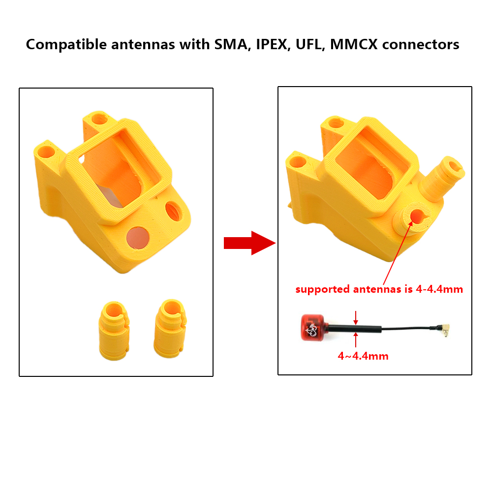 ชิ้นส่วนพิมพ์ 3 มิติ PhiSital  - 3D Printed Drone Part บทวิจารณ์และราคา