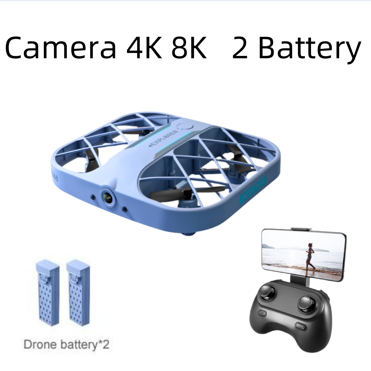 โดรน JJRC H107 FPV RC พร้อมแบต - Drone Rc Explorer บทวิจารณ์และราคา